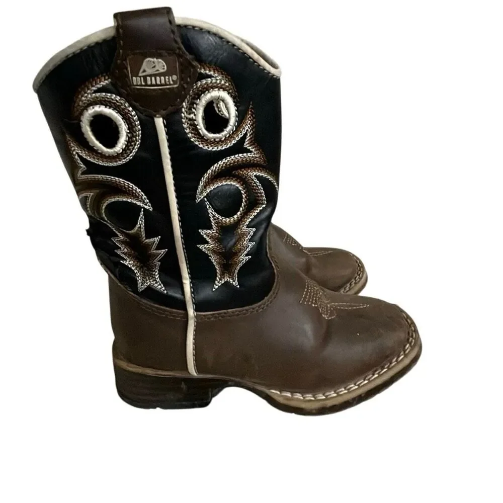 Toddler Boys Double Barrel Boots